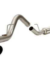 Carven Exhaust Competitor Series Catback w/ TR-Series Muffler & 4 inch Ceramic Coated Black Tip Ford F-150 V8 2015-2020                                     - CF1005 - Image 5