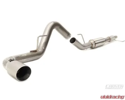 Carven Exhaust Competitor Series Catback w/ TR-Series Muffler & 4 inch Polished Tip Ford F-150 V8 2015-2020 - CF1006