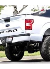 Carven Exhaust Competitor Series Catback w/ TR-Series Muffler & 4 inch Polished Dual Tip Ford F-150 V8 2015-2020                                     - CF1007 - Image 2