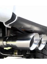 Carven Exhaust Competitor Series Catback w/ TR-Series Muffler & 4 inch Polished Dual Tip Ford F-150 V8 2015-2020                                     - CF1007 - Image 3