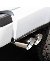 Carven Exhaust Competitor Series Catback w/ TR-Series Muffler & 4 inch Polished Dual Tip Ford F-150 V8 2015-2020                                     - CF1007 - Image 4