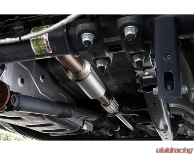 Carven Exhaust Competitor Series Catback w/ TR-Series Muffler & 4 inch Polished Dual Tip Ford F-150 V8 2015-2020 - CF1007