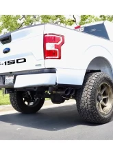 Carven Exhaust Competitor Series Catback w/ TR-Series Muffler & 4 inch Ceramic Coated Black Dual Tip Ford F-150 V8 2015-2020                                     - CF1008 - Image 2