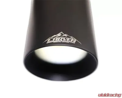 Carven Exhaust Ceramic Coated Black 4 inches Single Tip Catback Toyota Tacoma 6Ft Regular Bed 2016-2022 - CT1004