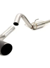 Carven Exhaust Ceramic Coated Black 4 inches Single Tip Catback Toyota Tacoma 6Ft Regular Bed 2016-2022                                     - CT1004 - Image 3
