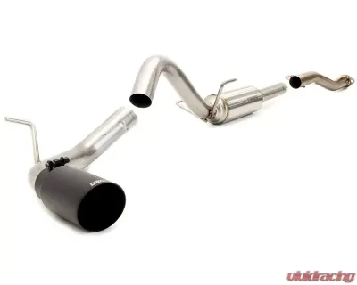 Carven Exhaust Ceramic Coated Black 4 inches Single Tip Catback Toyota Tacoma 6Ft Regular Bed 2016-2022 - CT1004
