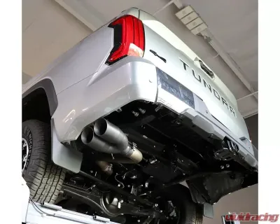 Carven Exhaust Progressive Series Catback Exhaust System w/4 inch Polished Stainless Steel Dual Tip Toyota Tundra 2022-2024-2024 - CT1008