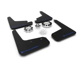 Rally Armor Black Mud Flap w/ Blue Logo Tesla Model Y 2020-2021