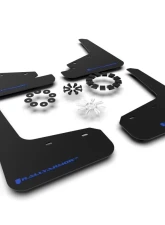 Rally Armor Black Mud Flap w/ Blue Logo Tesla Model Y 2020-2021                                     - MF72-UR-BLK/BL - Image 6