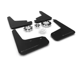 Rally Armor Black Mud Flap w/ Grey Logo Tesla Model Y 2020-2021