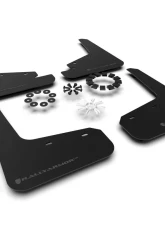 Rally Armor Black Mud Flap w/ Grey Logo Tesla Model Y 2020-2021                                     - MF72-UR-BLK/DGRY - Image 6