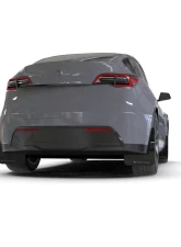 Rally Armor Black Mud Flap w/ White Logo Tesla Model Y 2020-2021                                     - MF72-UR-BLK/WH - Image 4