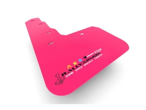 Rally Armor Pink Mudflap BCE Logo Subaru STI | WRX Sedan 2015-2021 - MF32-BCE22-PK/BLK - Image 5