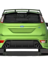 Rally Armor Black UR Mud Flap Orange Logo Ford Focus MK2 RS 2009-2011                                     - MF56-UR-BLK/OR - Image 5