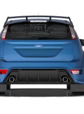Rally Armor Black UR Mud Flap Orange Logo Ford Focus MK2 RS 2009-2011                                     - MF56-UR-BLK/OR - Image 7
