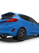 Rally Armor Black UR Mud Flap w/ Red Logo Ford Fiesta ST MK8 2018-2022                                     - MF60-UR-BLK/RD - Image 7