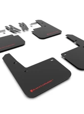 Rally Armor Black UR Mud Flap Red Logo Hyundai Kona 2018-2022                                     - MF63-UR-BLK/RD - Image 11