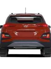 Rally Armor Black UR Mud Flap Red Logo Hyundai Kona 2018-2022                                     - MF63-UR-BLK/RD - Image 4