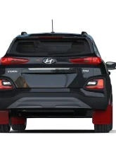 Rally Armor Black UR Mud Flap Red Logo Hyundai Kona 2018-2022                                     - MF63-UR-BLK/RD - Image 5