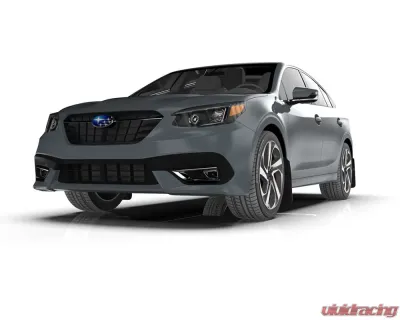 Rally Armor Black UR Mud Flap w/ Red Logo Subaru Legacy 2020-2022 - MF64-UR-BLK/RD
