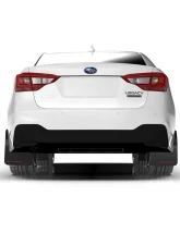 Rally Armor Black UR Mud Flap w/ Red Logo Subaru Legacy 2020-2022                                     - MF64-UR-BLK/RD - Image 4