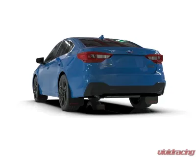 Rally Armor Black UR Mud Flap w/ Red Logo Subaru Legacy 2020-2022 - MF64-UR-BLK/RD