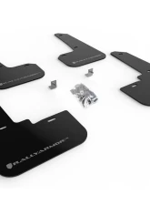 Rally Armor Black UR Mud Flap w/ Silver Logo Subaru Legacy 2020-2022                                     - MF64-UR-BLK/SIL - Image 8