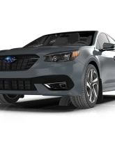 Rally Armor Black UR Mud Flap w/ Silver Logo Subaru Legacy 2020-2022                                     - MF64-UR-BLK/SIL - Image 3