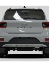 Rally Armor Black Mud Flap Red Logo Hyundai Venue 2020-2022                                     - MF65-UR-BLK/RD - Image 5