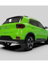 Rally Armor Black Mud Flap Red Logo Hyundai Venue 2020-2022                                     - MF65-UR-BLK/RD - Image 6