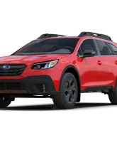 Rally Armor Black UR Mud Flap w/ Blue Logo Subaru Outback 2020-2022                                     - MF66-UR-BLK/BL - Image 3
