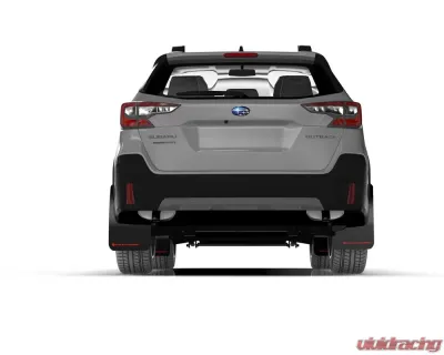 Rally Armor Black UR Mud Flap w/ Blue Logo Subaru Outback 2020-2022 - MF66-UR-BLK/BL