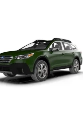 Rally Armor Black UR Mud Flap w/ Blue Logo Subaru Outback 2020-2022                                     - MF66-UR-BLK/BL - Image 5