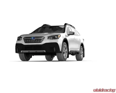 Rally Armor Black UR Mud Flap w/ Blue Logo Subaru Outback 2020-2022 - MF66-UR-BLK/BL
