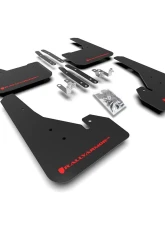 Rally Armor Black UR Mud Flap Red Logo Toyota Corolla Hatchback 2018-2024                                     - MF67-UR-BLK/RD - Image 10