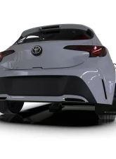Rally Armor Black UR Mud Flap Red Logo Toyota Corolla Hatchback 2018-2024                                     - MF67-UR-BLK/RD - Image 3