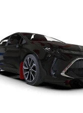 Rally Armor Black UR Mud Flap Red Logo Toyota Corolla Hatchback 2018-2024                                     - MF67-UR-BLK/RD - Image 7