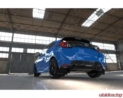 Rally Armor Black Mud Flap w/ Grey Logo Toyota GR Yaris Hatchback 2020-2022 - MF74-UR-BLK/GRY