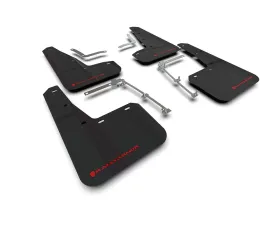 Rally Armor Black Mud Flap w/ Red Logo Toyota GR Yaris Hatchback 2020-2022