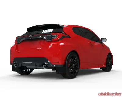 Rally Armor Black Mud Flap w/ Red Logo Toyota GR Yaris Hatchback 2020-2022 - MF74-UR-BLK/RD