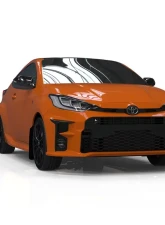 Rally Armor Black Mud Flap w/ Red Logo Toyota GR Yaris Hatchback 2020-2022                                     - MF74-UR-BLK/RD - Image 3