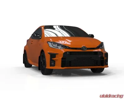 Rally Armor Black Mud Flap w/ Red Logo Toyota GR Yaris Hatchback 2020-2022 - MF74-UR-BLK/RD