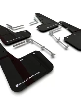 Rally Armor Black Mud Flap w/ White Logo Toyota GR Yaris Hatchback 2020-2022                                     - MF74-UR-BLK/WH - Image 7