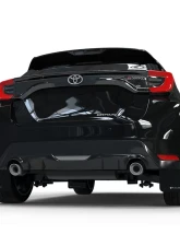 Rally Armor Black Mud Flap w/ White Logo Toyota GR Yaris Hatchback 2020-2022                                     - MF74-UR-BLK/WH - Image 2