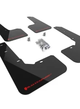 Rally Armor Black Mud Flap Red Logo Subaru Outback Wilderness 2022                                     - MF76-UR-BLK/RD - Image 6