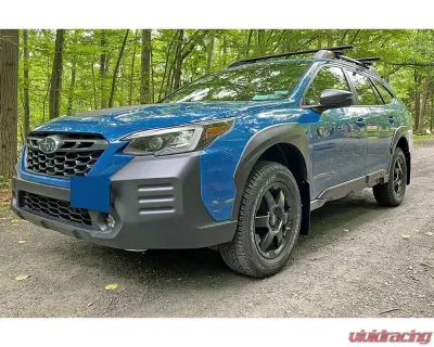 Rally Armor Black Mud Flap Silver Logo Subaru Outback Wilderness 2022 - MF76-UR-BLK/SIL