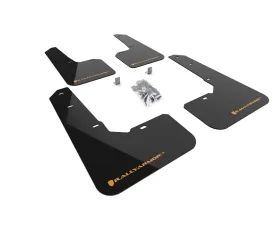 Rally Armor Black Mud Flap Wild Orange Logo Subaru Outback Wilderness 2022