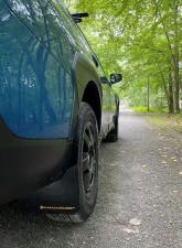 Rally Armor Black Mud Flap Wild Orange Logo Subaru Outback Wilderness 2022                                     - MF76-UR-BLK/WOR - Image 3