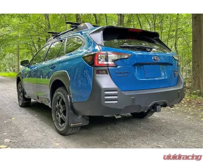 Rally Armor Red Mud Flap White Logo Subaru Outback Wilderness 2022 - MF76-UR-RD/WH