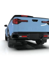 Rally Armor Black Mudflap with Light Blue Logo Hyundai Santa Cruz 2022                                     - MF78-UR-BLK-ABL - Image 2